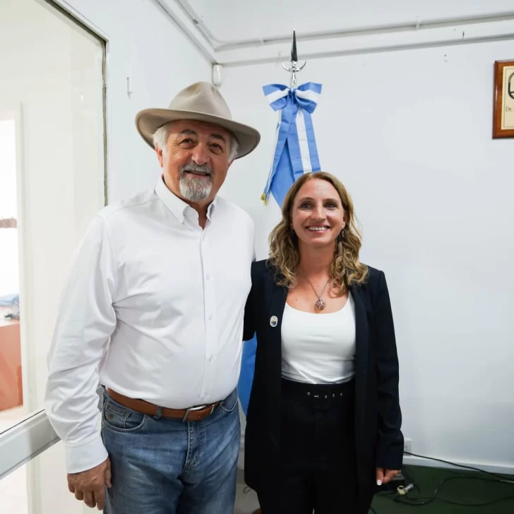 Othar Macharashvili acompañó a Peralta en la apertura de sesiones 2025 de Rada Tilly
