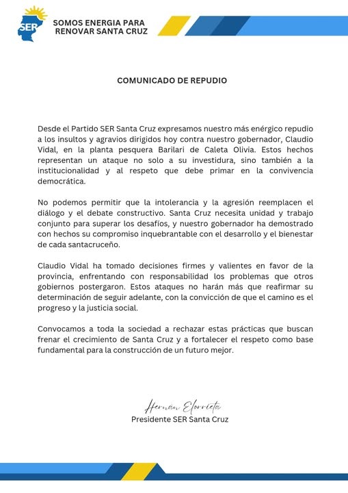 repudio-a-insultos-a-vidal-bloque-ser repudio-a-insultos-a-vidal-bloque-ser