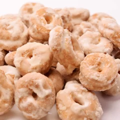 Receta de rosquitas azucaradas bien rápida para la merienda