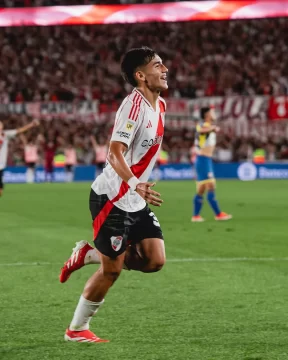 Ian Subiabre, la joya de la Patagonia y su primer gol en la Primera de River Plate