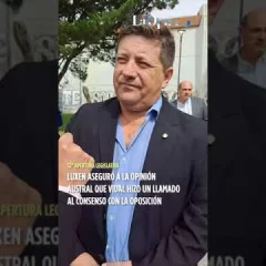 Pedro Luxen aseguró a La Opinión Austral que Vidal hizo un llamado al consenso con la oposición