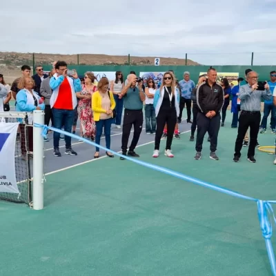 Con grata repercusión nació el Tenis Club de Caleta Olivia