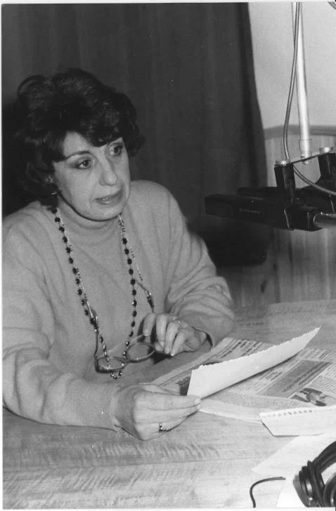 Falleció Rita León, histórica locutora de LU12, FM Láser y LU14