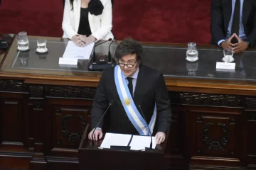 Milei habla por cadena nacional en la apertura de sesiones 2025 en el Congreso