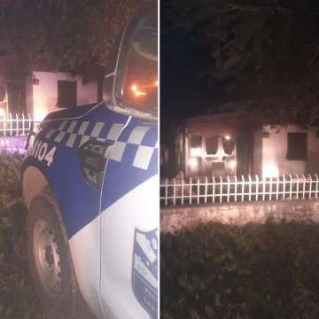 Daños totales y muerte de una mascota en incendio de una casa debido a una contingencia eléctrica
