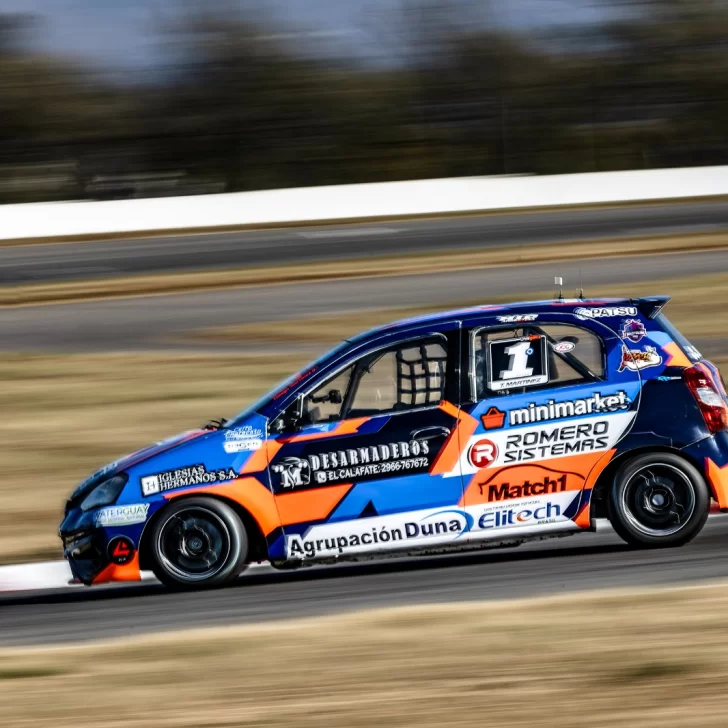 Turismo Nacional: el comodorense Renzo Blotta tripula el auto que fuera de Thiago Martínez