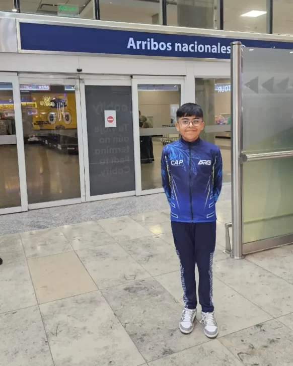 Santiago Rearte lleva el sueño de Caleta Olivia a Buenos Aires: compite en una semifinal internacional de patinaje artístico