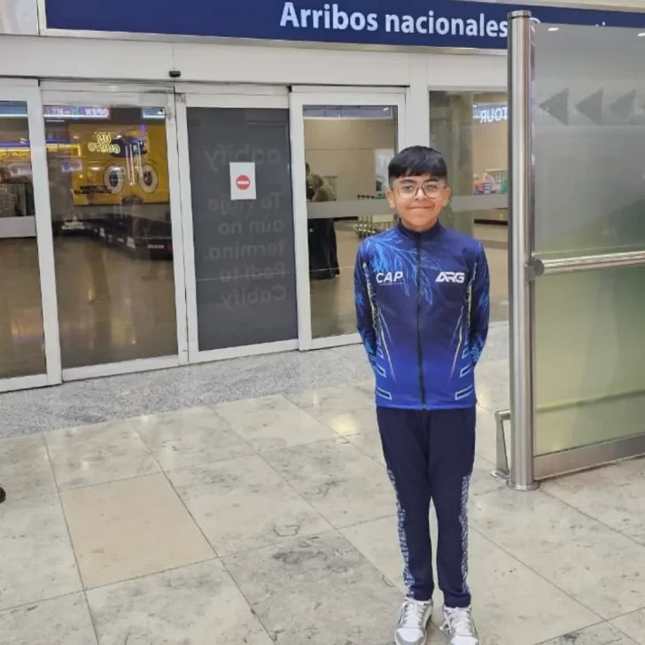 Santiago Rearte lleva el sueño de Caleta Olivia a Buenos Aires: compite en una semifinal internacional de patinaje artístico