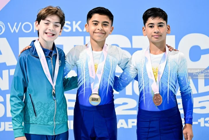 Santiago Rearte volvió a brillar: campeón en el Artístic International Series de Buenos Aires