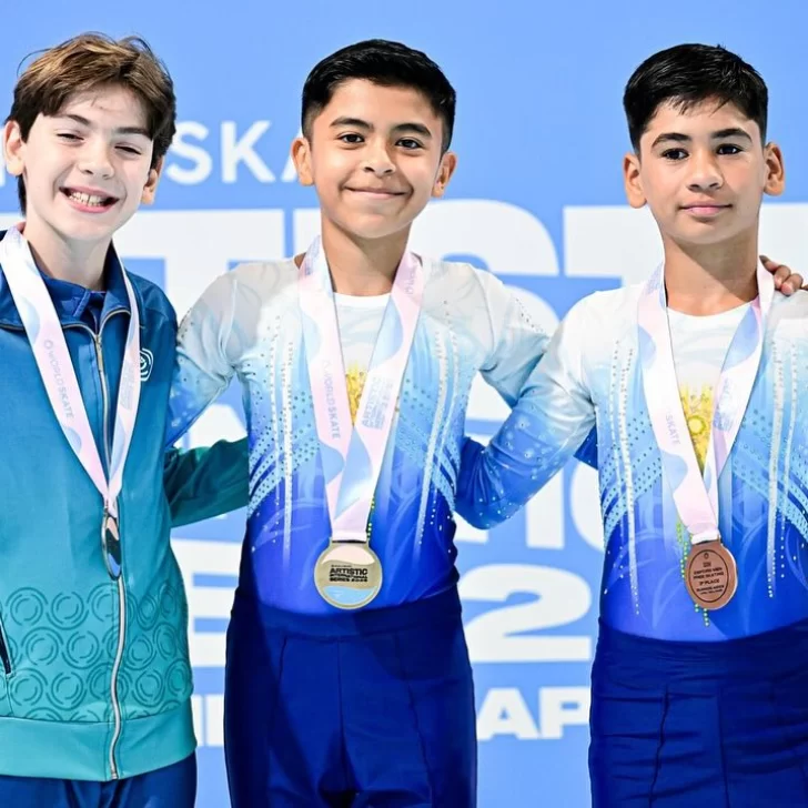 Santiago Rearte volvió a brillar: campeón en el Artístic International Series de Buenos Aires