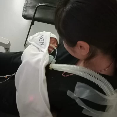 Ángel, el bebé del milagro, cumplió un mes de vida: cómo está el nene que emocionó a Santa Cruz