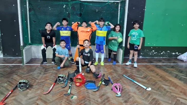 El Sub12 masculino de hockey del Boxing tendrá su primera experiencia en torneo amistoso