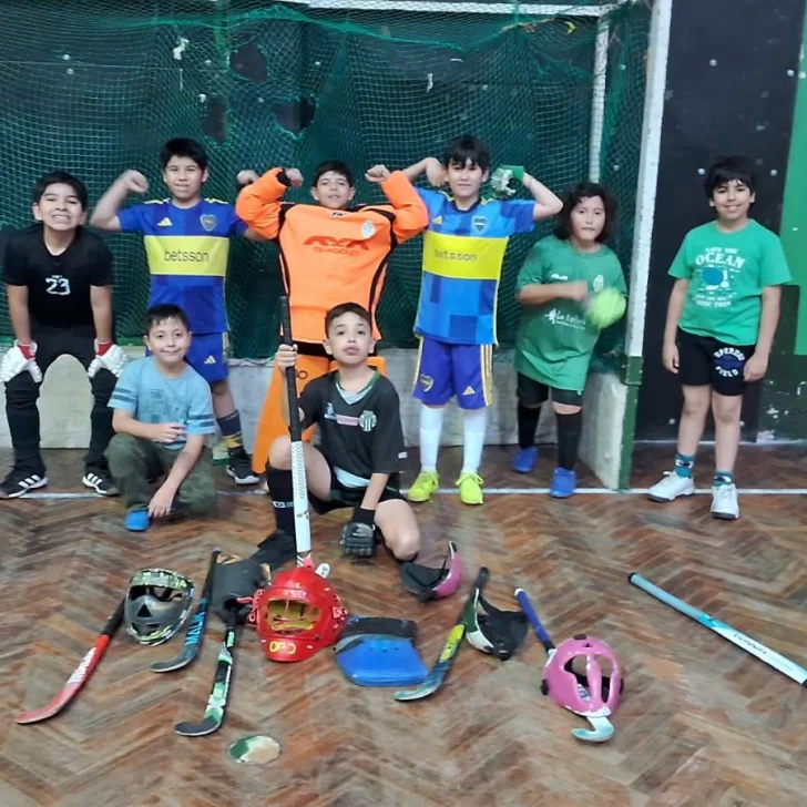 El Sub12 masculino de hockey del Boxing tendrá su primera experiencia en torneo amistoso
