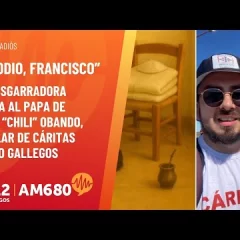 “Te odio, Francisco”, la carta al Papa de Juan “Chili” Obando, titular de Cáritas en Río Gallegos