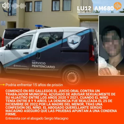 Avanza el juicio contra el trabajador municipal acusado de abusar de su hijastro