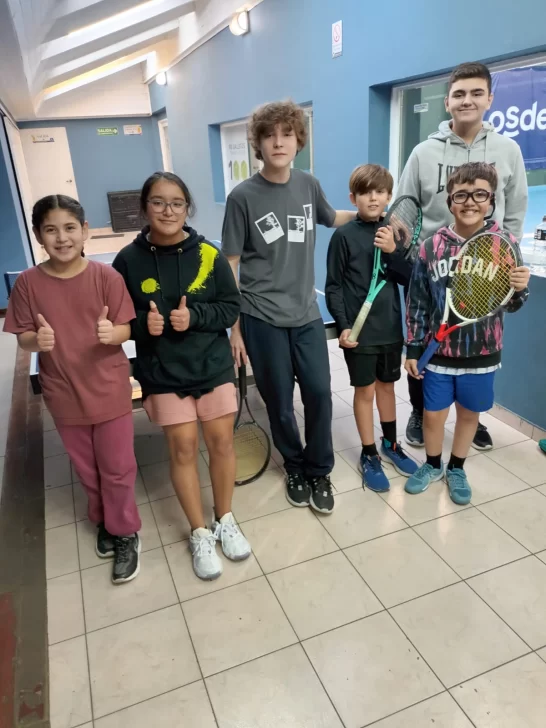 Se juega torneo de menores en el Río Gallegos Tennis Club