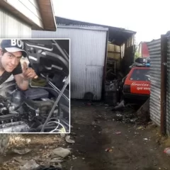 Tragedia en El Calafate: falleció el hombre que estaba en el taller que incendiaron