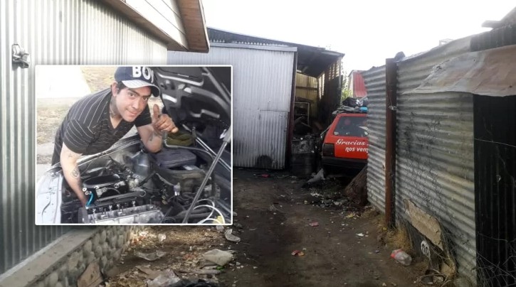 Tragedia en El Calafate: falleció el hombre que estaba en el taller que incendiaron