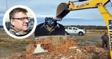 Echaron al responsable de destruir el monumento de Osvaldo Bayer