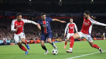 Arsenal – PSG: dónde ver en vivo el partido por la Champions League fuera de Pelota Libre o Fútbol Libre