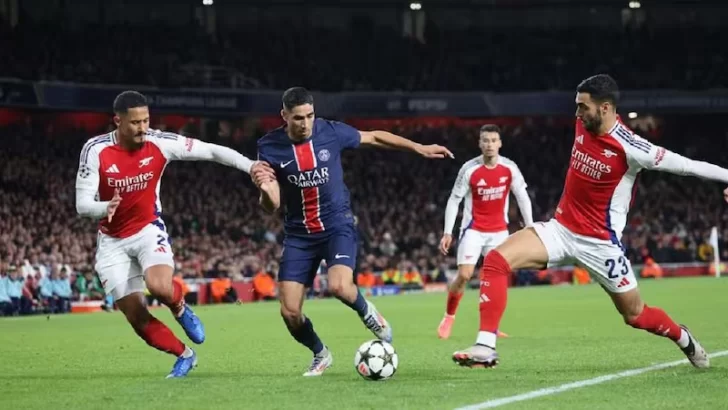 Arsenal – PSG: dónde ver en vivo el partido por la Champions League fuera de Pelota Libre o Fútbol Libre