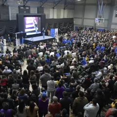 El mensaje de Pablo Grasso tras el multitudinario acto: “Queremos un pueblo unido, la transformación recién empieza”