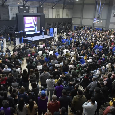 El mensaje de Pablo Grasso tras el multitudinario acto: “Queremos un pueblo unido, la transformación recién empieza”