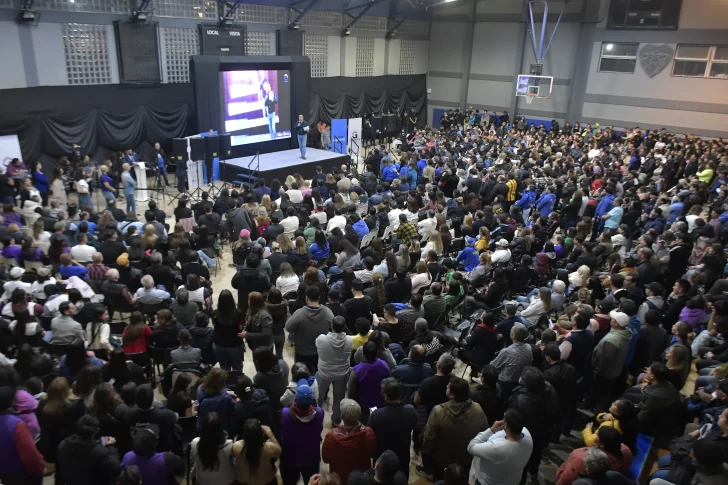 El mensaje de Pablo Grasso tras el multitudinario acto: “Queremos un pueblo unido, la transformación recién empieza”