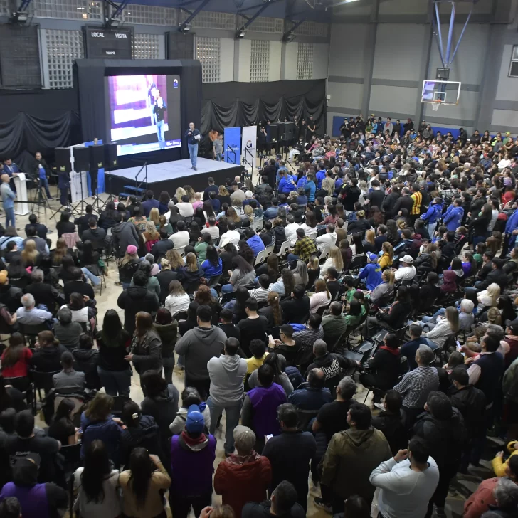 El mensaje de Pablo Grasso tras el multitudinario acto: “Queremos un pueblo unido, la transformación recién empieza”