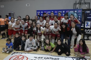 Fiesta completa en Río Gallegos: Huracán campeón nacional de futsal femenino