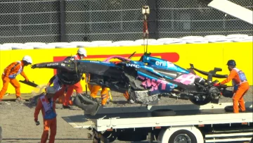 Doohan sufrió un fuerte accidente en la segunda prueba libre de la Fórmula 1: ¿Cómo está su estado de salud y qué pasa con Colapinto?