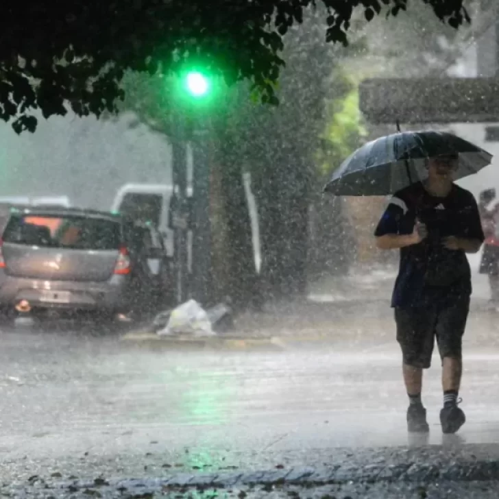 Granizo y lluvias intensas: la tormenta provocó anegamientos y caos en La Plata