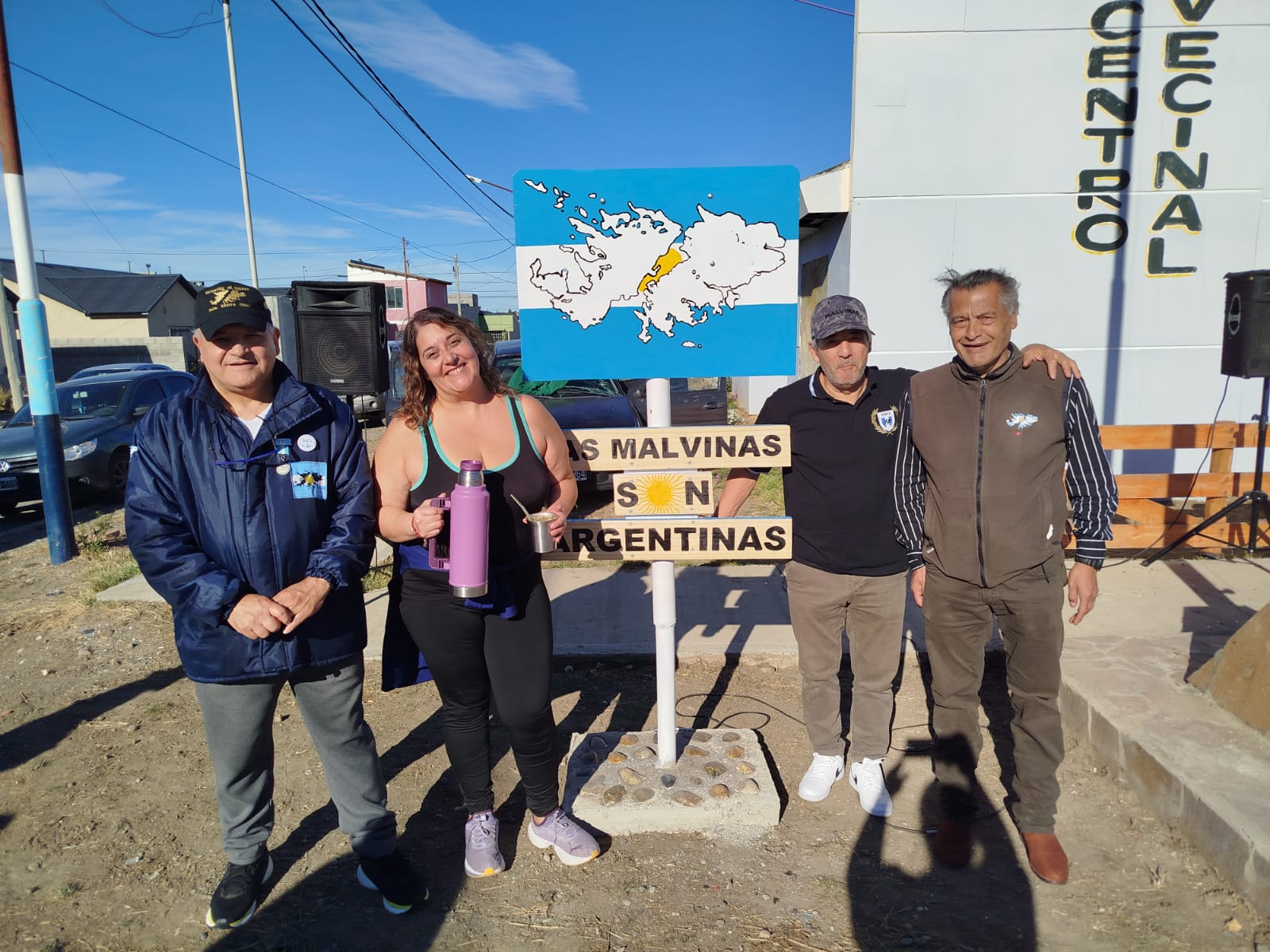  Victoriano Silva, Vanesa Low, Carlos Contreras y Raúl Vásquez.