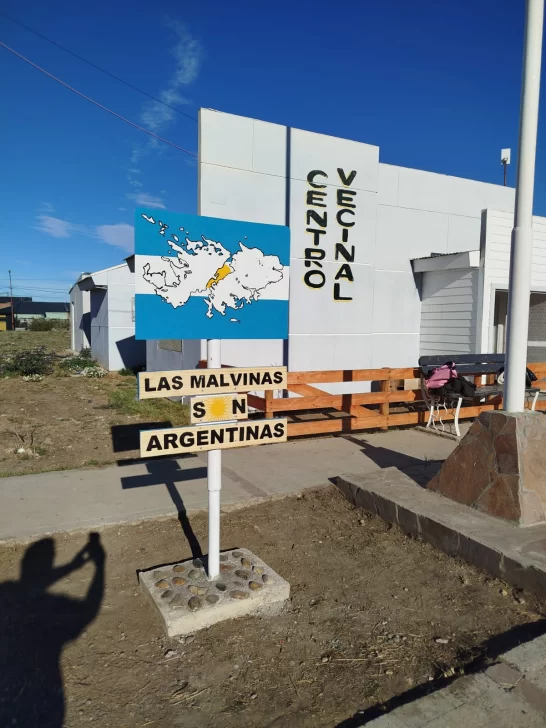  El monumento inaugurado en el barrio Natividad.