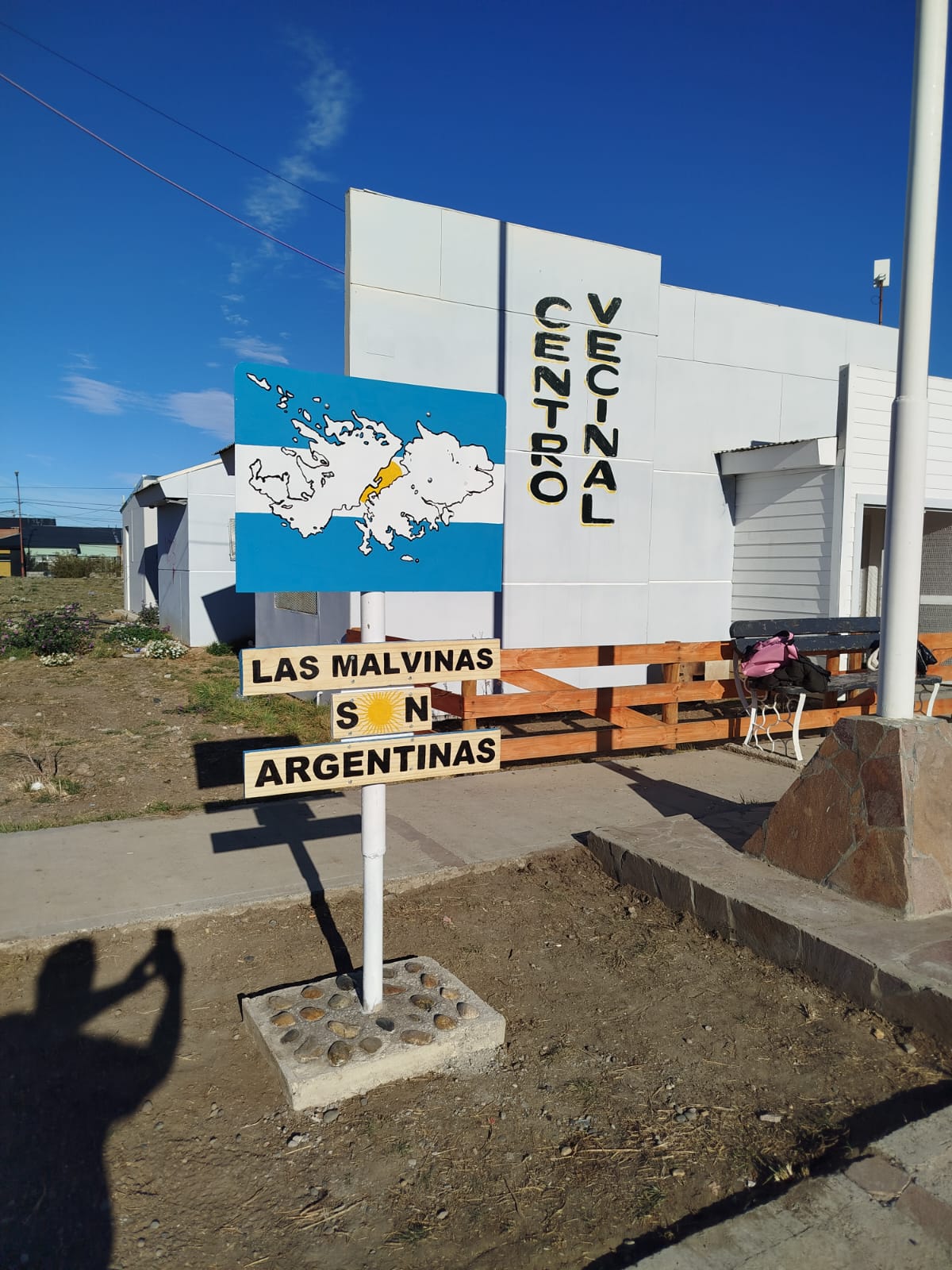  El monumento inaugurado en el barrio Natividad.