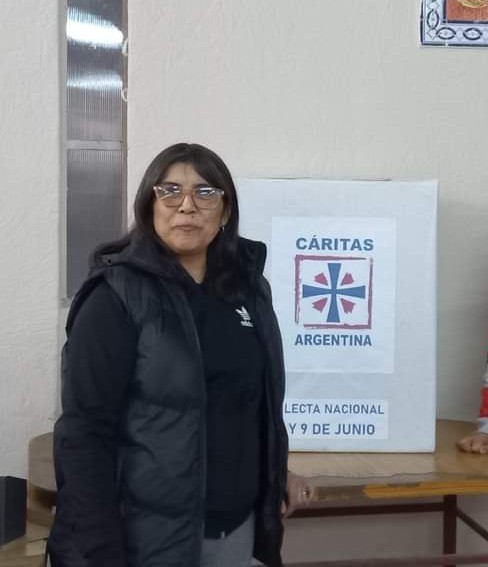  Ana Clara Paez, Cáritas de la iglesia San Juan Bosco de Caleta Olivia.