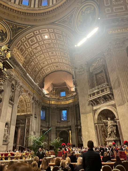 Es de Río Gallegos e hizo fila por cuatro horas para despedir al papa Francisco