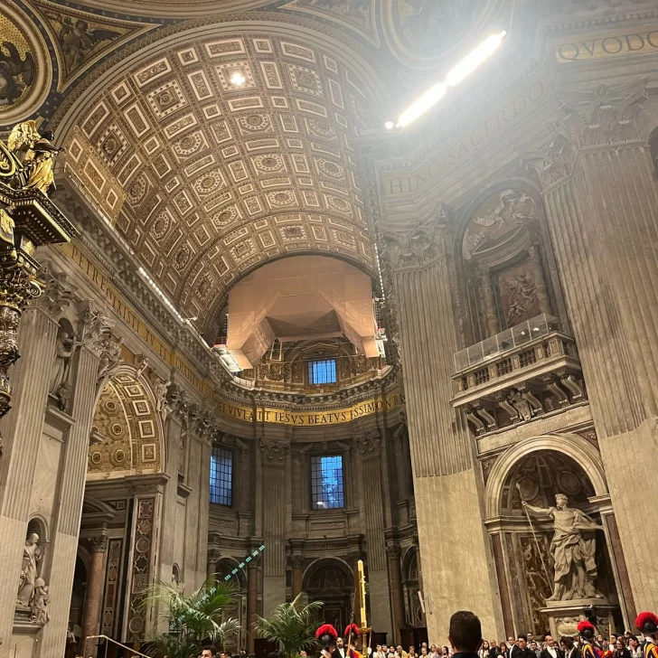 Es de Río Gallegos e hizo fila por cuatro horas para despedir al papa Francisco