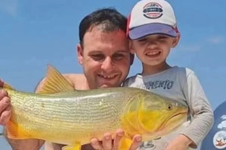 Pablo Ovando junto a su hijo, Agustín Ovando. Pablo Ovando junto a su hijo, Agustín Ovando.