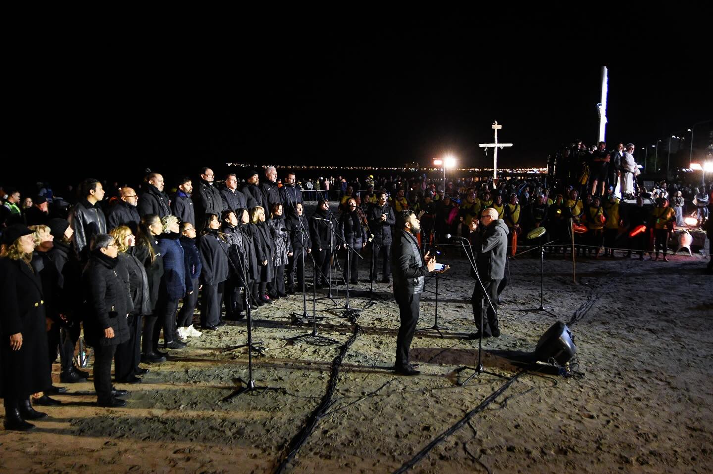 Puerto Madryn celebró un nuevo Vía Crucis Submarino, único en el mundo