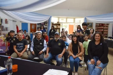 “Malvinas en colores”: niños compartieron con los veteranos de guerra