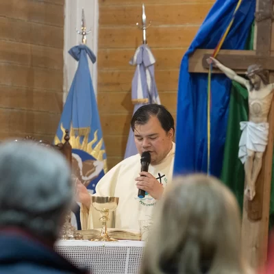 Cura Ariel Silguero en la Vigilia Pascual: “Es un lindo momento para poder abrir el corazón” Cura Ariel Silguero en la Vigilia Pascual: “Es un lindo momento para poder abrir el corazón”