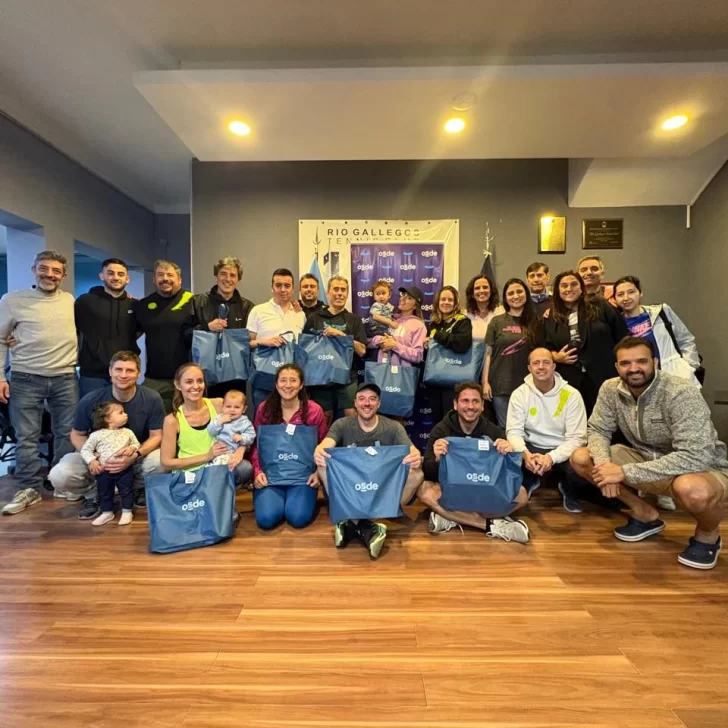 Finalizó el torneo interno de tenis del Río Gallegos Tennis Club