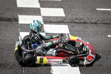 Thiago Díaz compite en Mendoza por la segunda fecha del Campeonato Argentino de Karting
