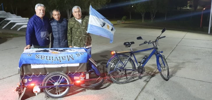 Ex combatiente recorre el pa&iacute;s: “Hasta que mis ojos se cierren, vivir&eacute; con la esperanza de que un d&iacute;a, las Islas vuelvan a ser argentinas”