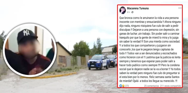 “Le arruinaron la vida”: la pareja del portero acusado de abuso en Caleta Olivia lo defendió