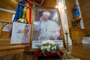 Realizaron misa en Río Gallegos por la muerte del Papa Francisco