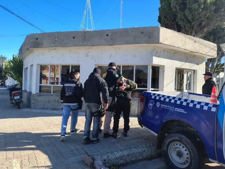 Cayó en Las Heras un joven investigado por un millonario robo en Pico Truncado