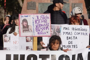 Familiares de Brianna Matulich realizaron una movilización pidiendo justicia: “Los necesitamos más que nunca”