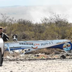 Una avioneta embistió a un piloto antes de despegar y lo mató: cómo fue el insólito accidente aéreo en Río Negro